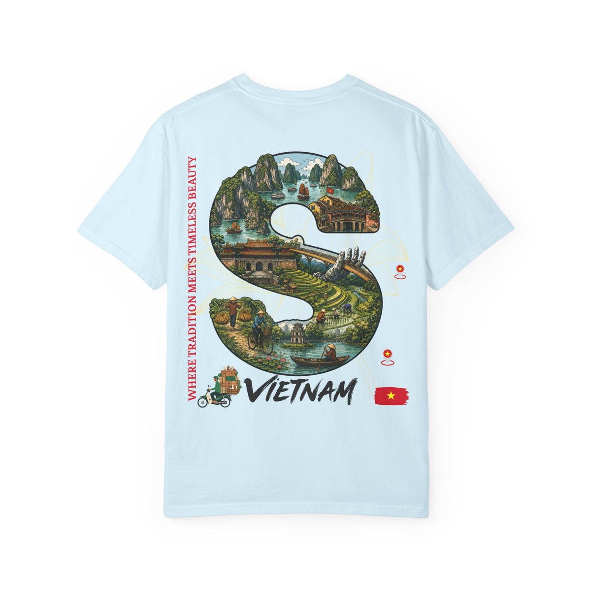 Vietnam Heritage T-Shirt – Where Tradition Meets Timeless Beauty