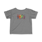 Baby Superhero Crew Tee - Cute Cartoon Heroes Infant Jersey Shirt