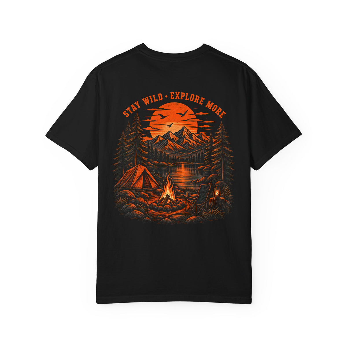 Be Wild Bear T-Shirt — Outdoor Adventure Graphic Tee