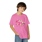 2nd Grade Girls T‑Shirt — Pink Pencil Pennant Back to School Tee
