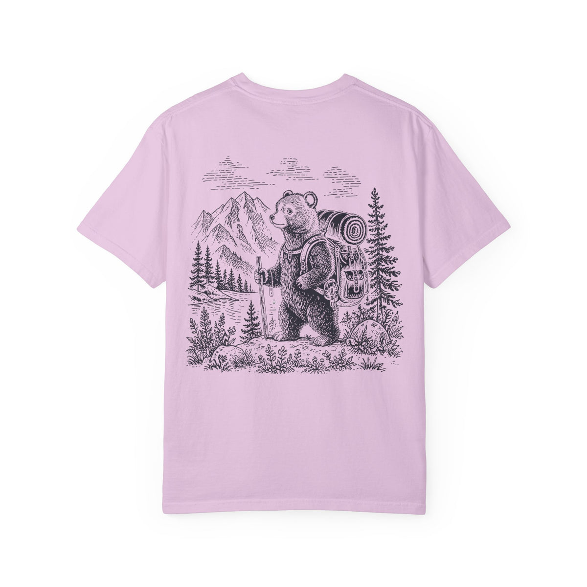 Vintage Hiking Bear Graphic Tee