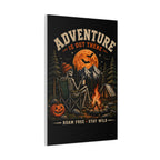 “Adventure Is Out There” Halloween Camping Wall Art