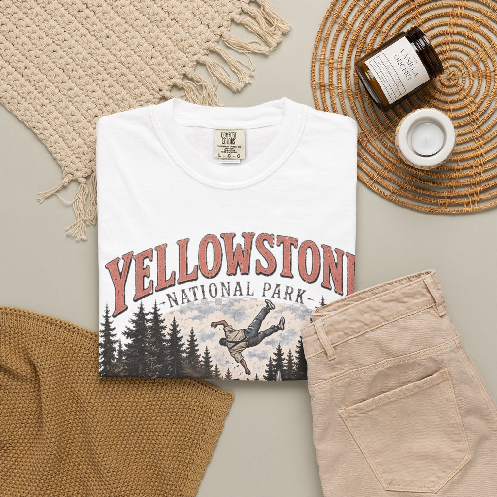 Yellowstone National Park T-Shirt — Do Not Pet The Fluffy Cows Graphic Tee