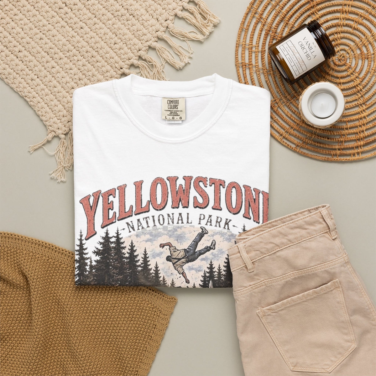 Yellowstone National Park T-Shirt — Do Not Pet The Fluffy Cows Graphic Tee
