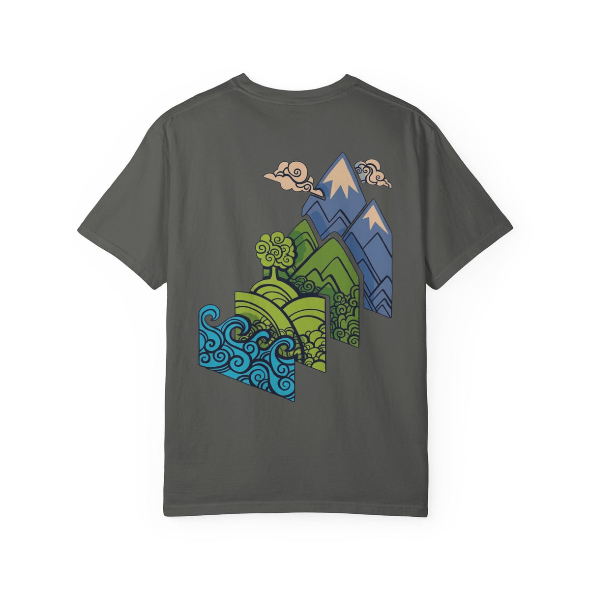Nature Layers 2-Sided T-Shirt — From Sea to Summit