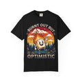Burnt Out But Optimistic Funny Marshmallow Classic Tee