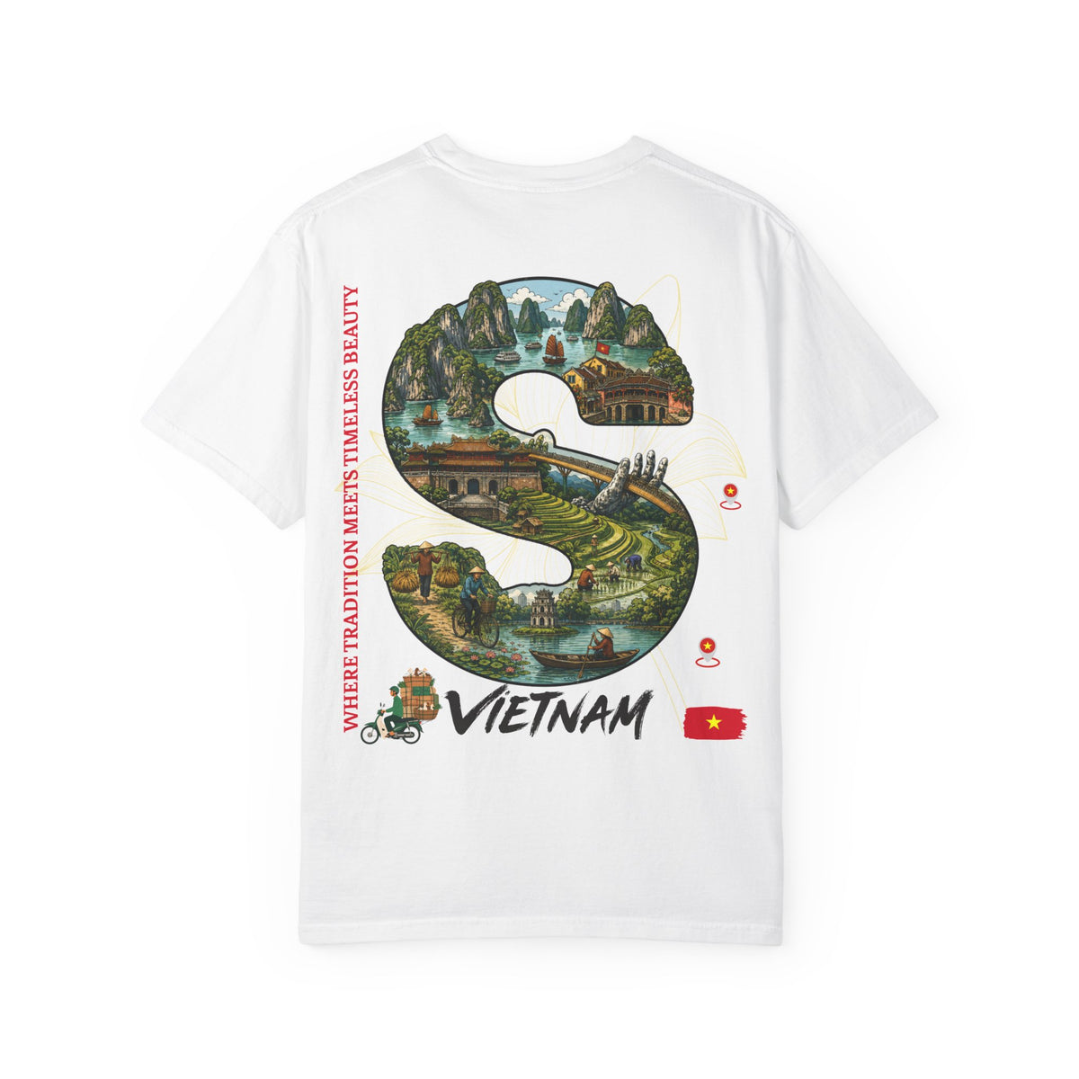 Vietnam Heritage T-Shirt – Where Tradition Meets Timeless Beauty
