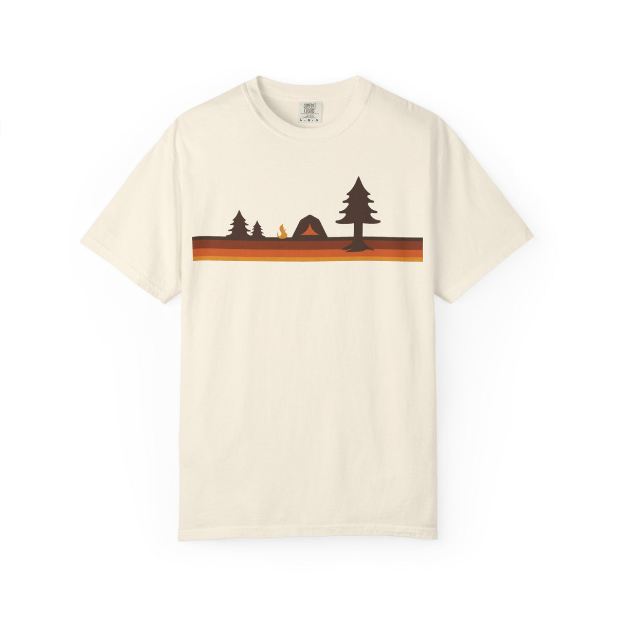 Happy Camper (Retro, 70s, Camping) Classic T-Shirt
