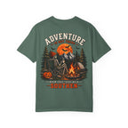 Adventure Is Out There Camping T-Shirt — Southern Outdoor Halloween Vibes