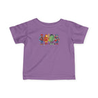 Baby Superhero Crew Tee - Cute Cartoon Heroes Infant Jersey Shirt