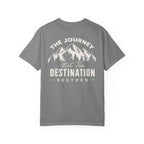 Journey Mountain T-Shirt — “The Journey, Not The Destination” Graphic Tee