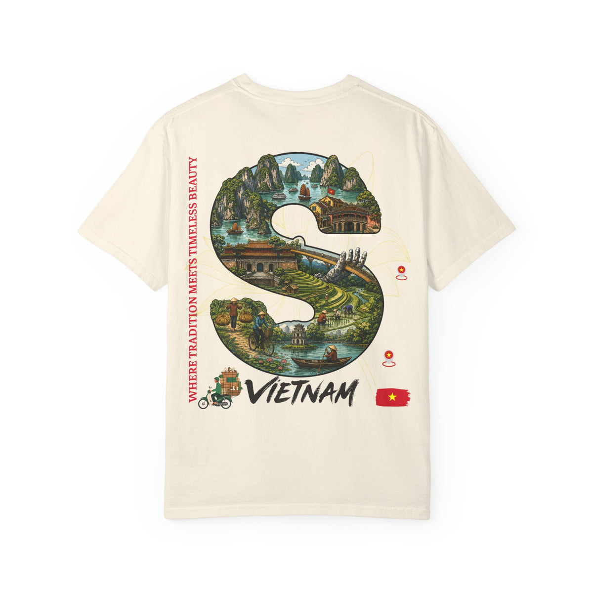 Vietnam Heritage T-Shirt – Where Tradition Meets Timeless Beauty