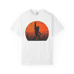 Funny Retro Bigfoot Rock Roll Shirt Forest Sasquatch Believers