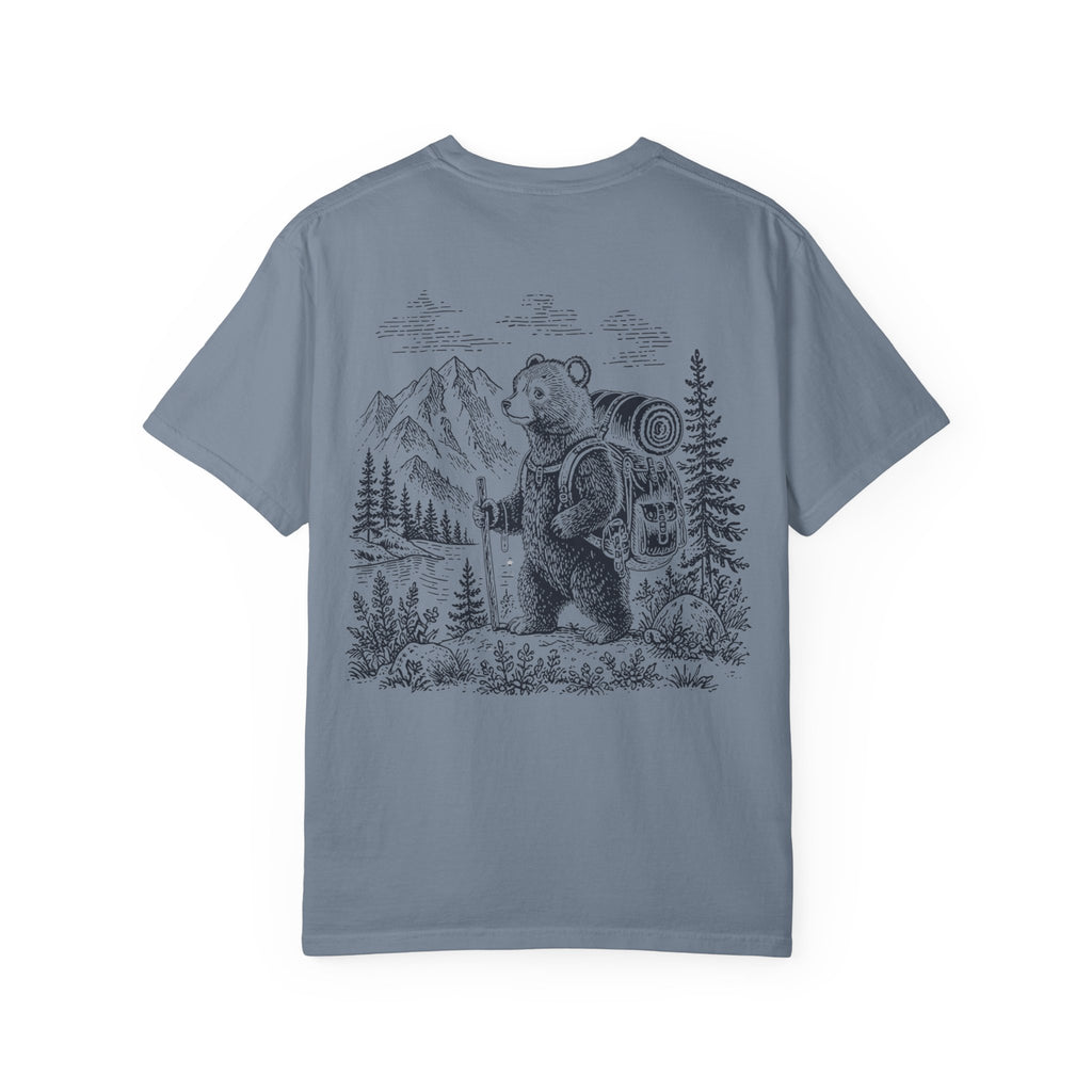 Vintage Hiking Bear Graphic Tee
