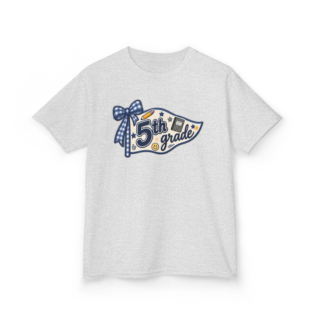 5th Grade Pennant Kids T‑Shirt — Back to School Tee