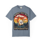 Burnt Out But Optimistic Funny Marshmallow Classic Tee