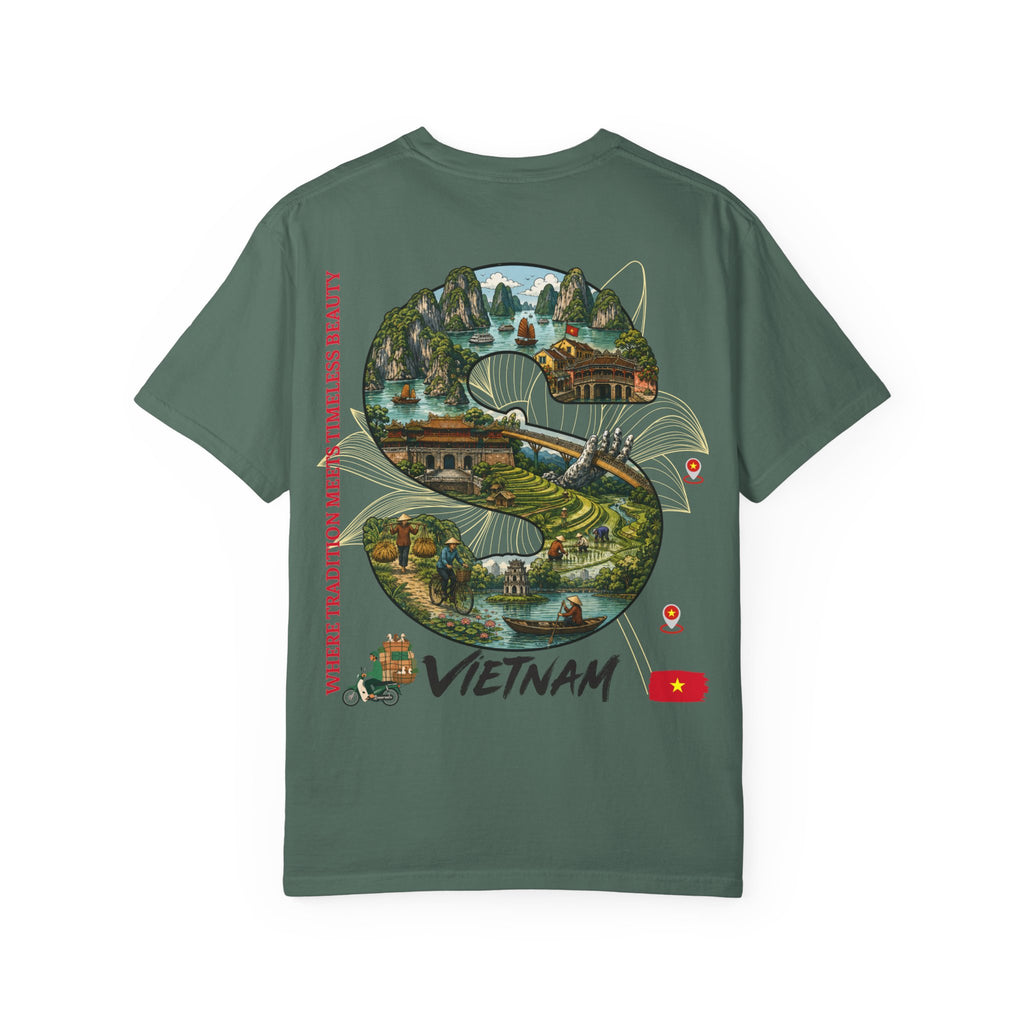Vietnam Heritage T-Shirt – Where Tradition Meets Timeless Beauty