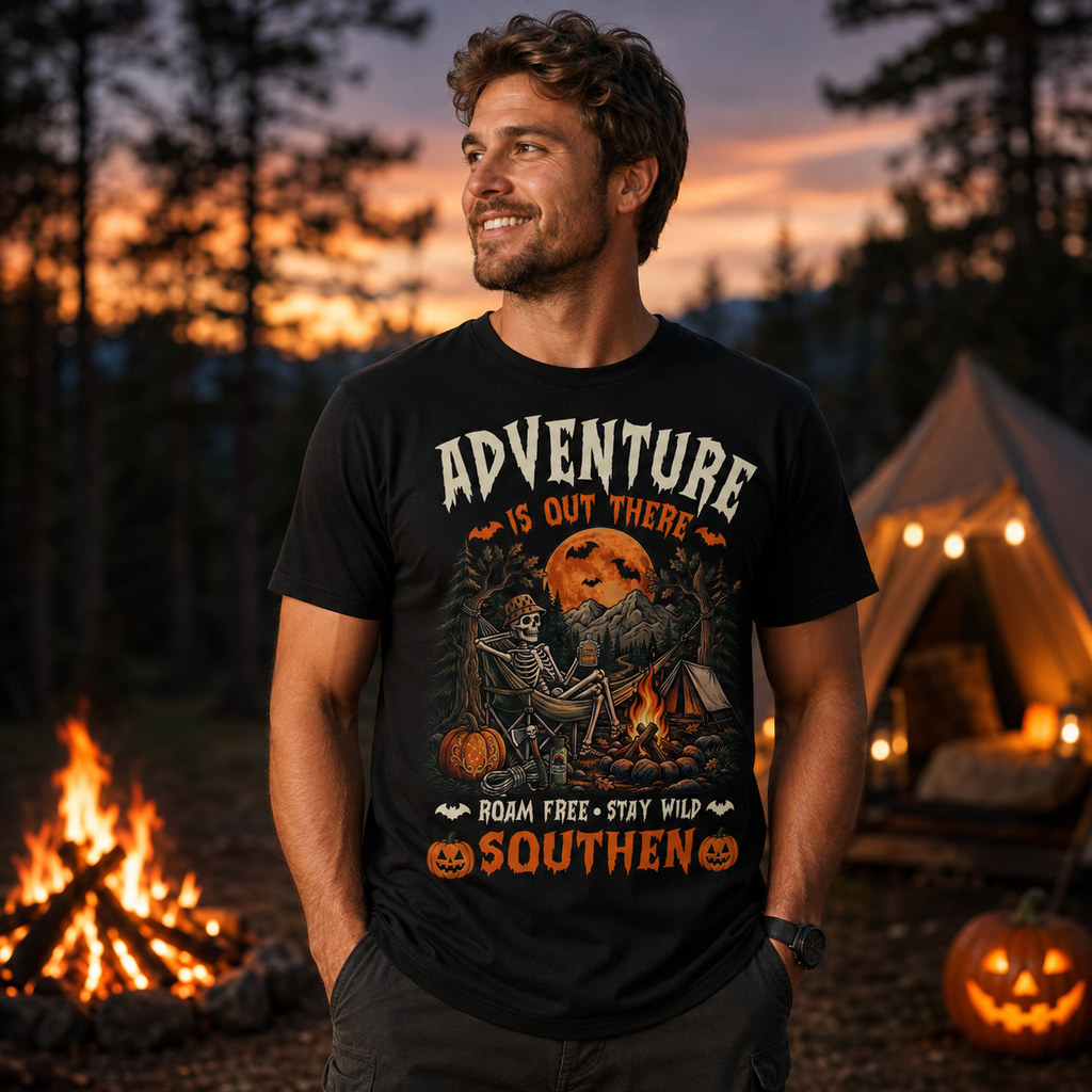 Adventure Is Out There Southern Halloween T-Shirt