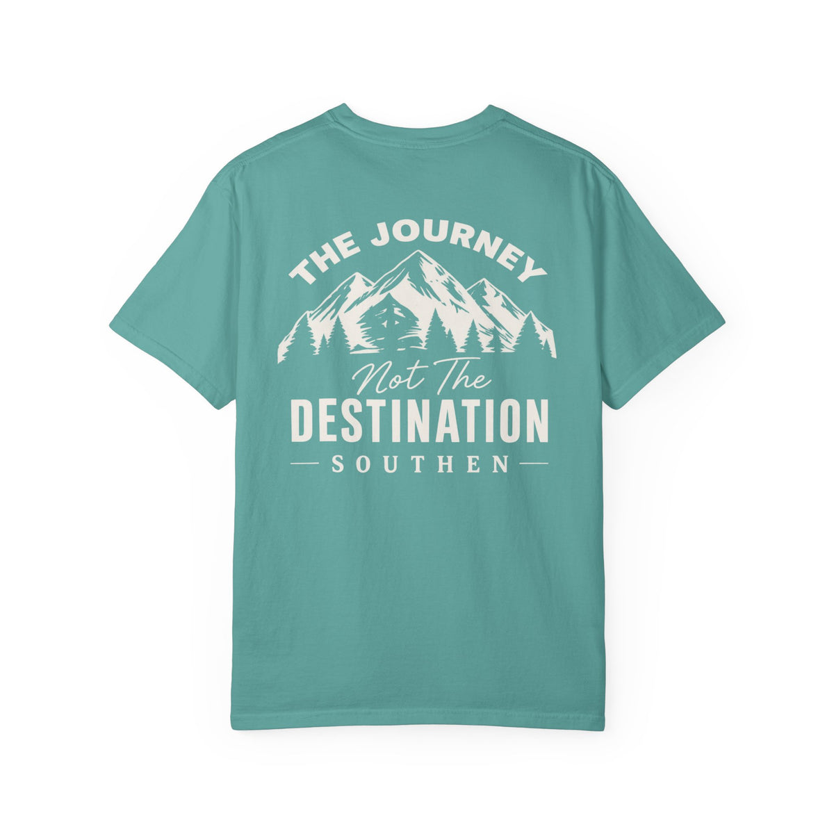 Journey Mountain T-Shirt — “The Journey, Not The Destination” Graphic Tee