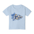 1st Grade Toddler T‑Shirt — Back to School Pennant Design