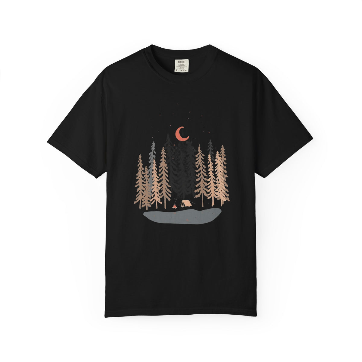 Campsite Night Forest T-Shirt