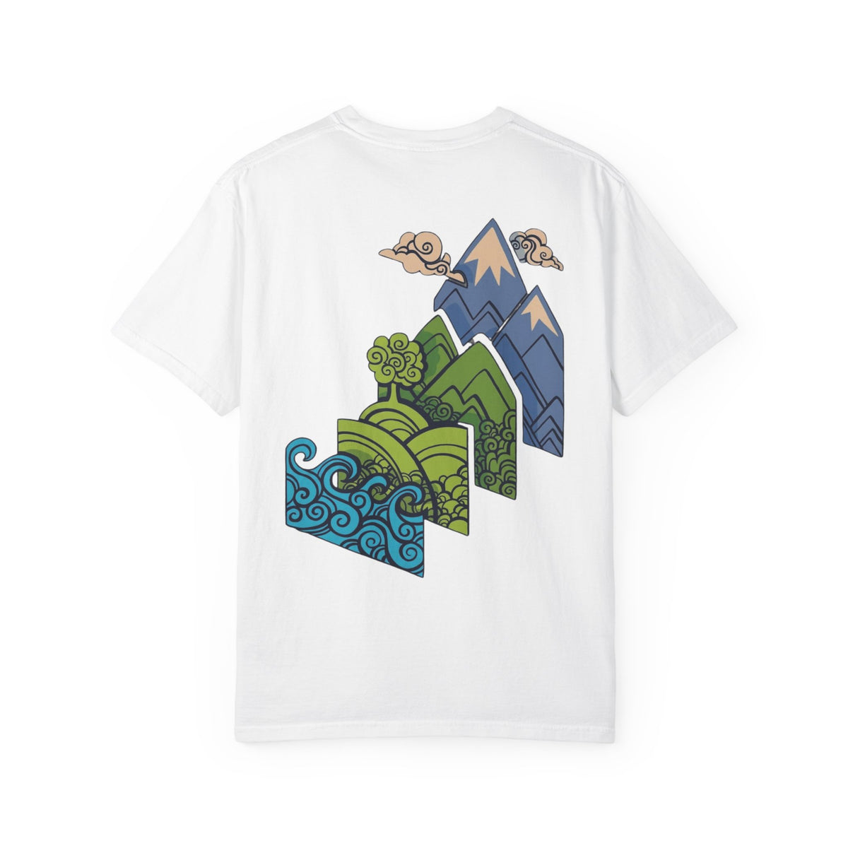 Nature Layers 2-Sided T-Shirt — From Sea to Summit