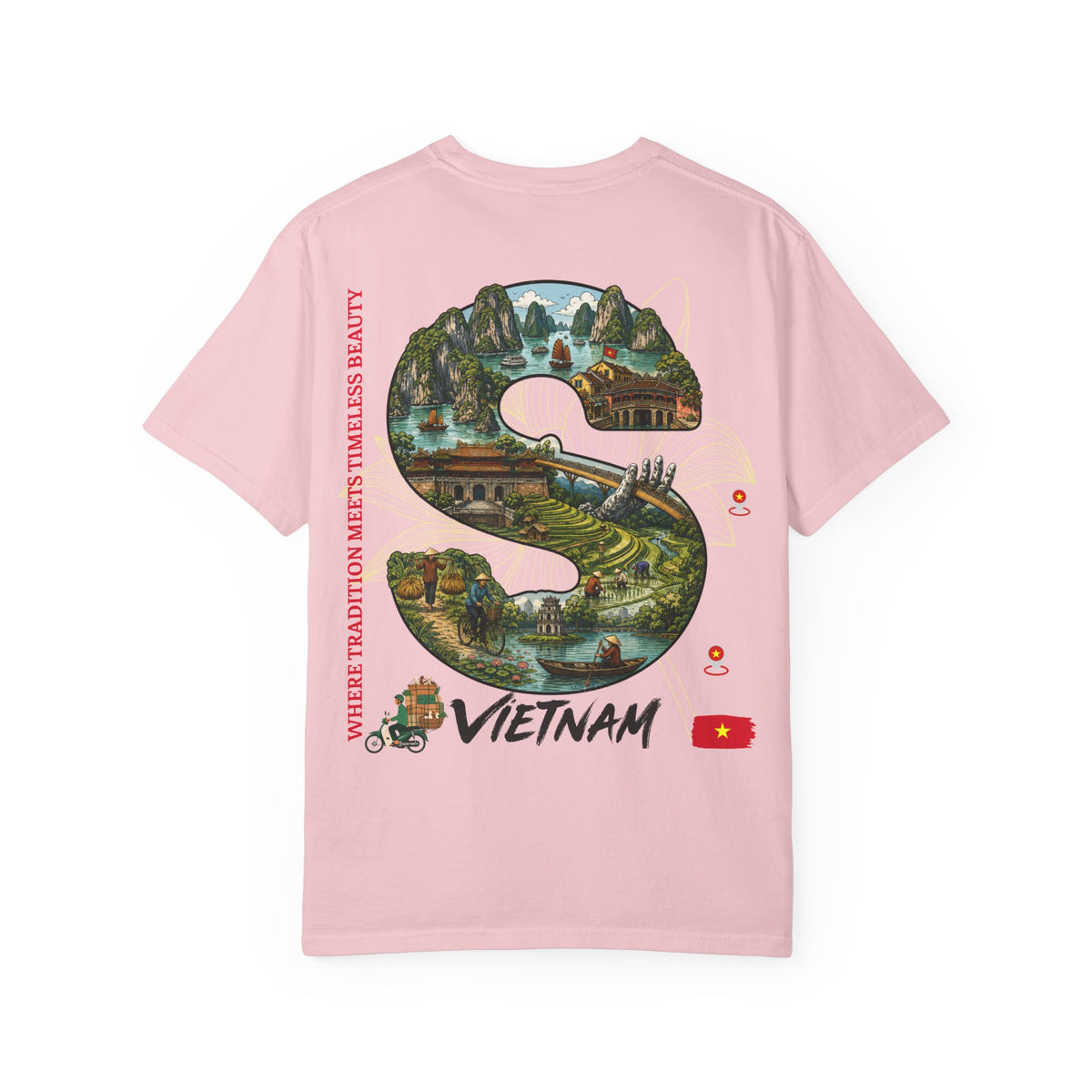 Vietnam Heritage T-Shirt – Where Tradition Meets Timeless Beauty