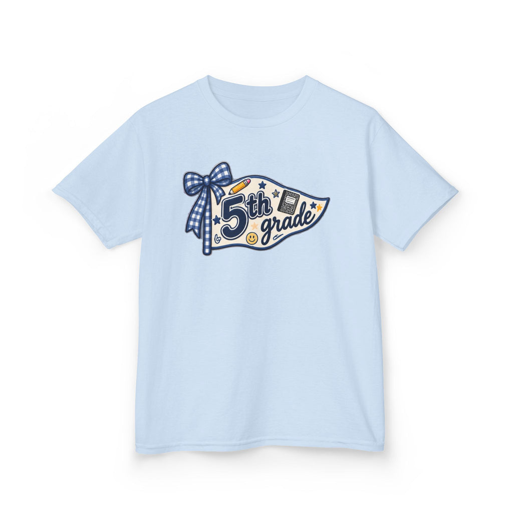 5th Grade Pennant Kids T‑Shirt — Back to School Tee