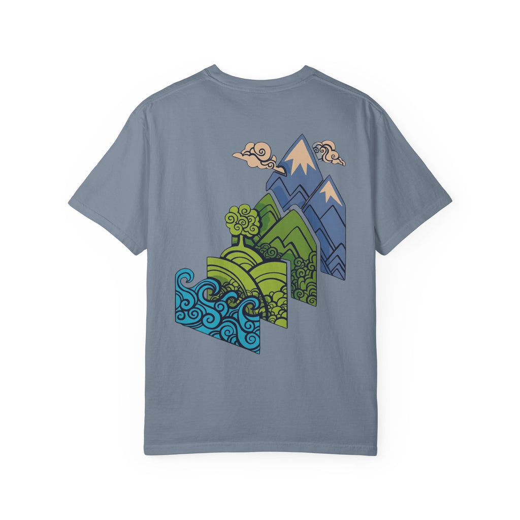 Nature Layers 2-Sided T-Shirt — From Sea to Summit