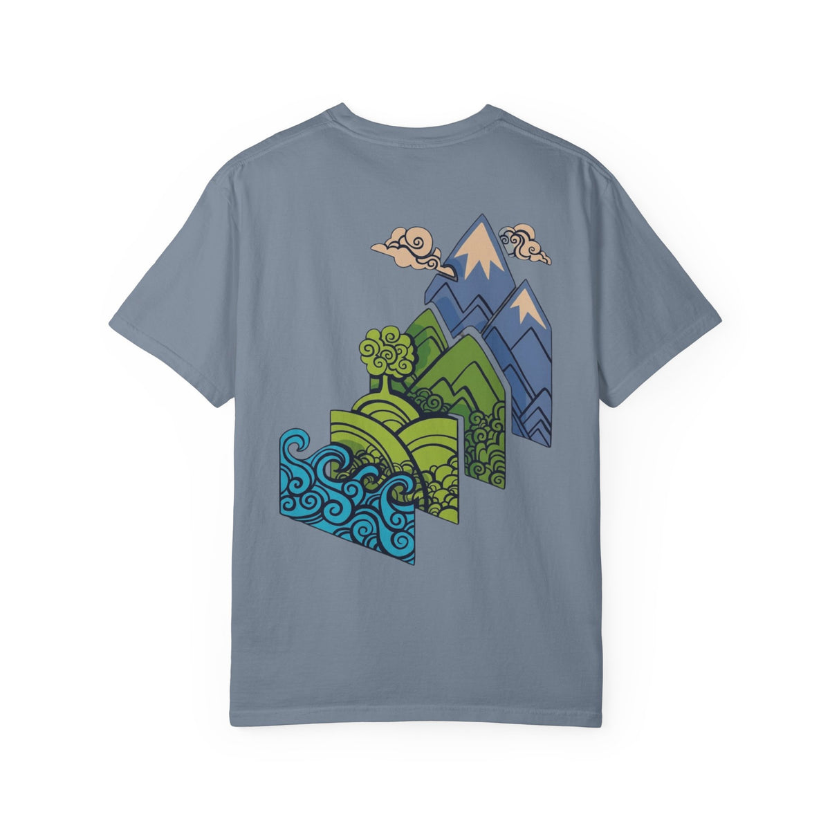 Nature Layers 2-Sided T-Shirt — From Sea to Summit