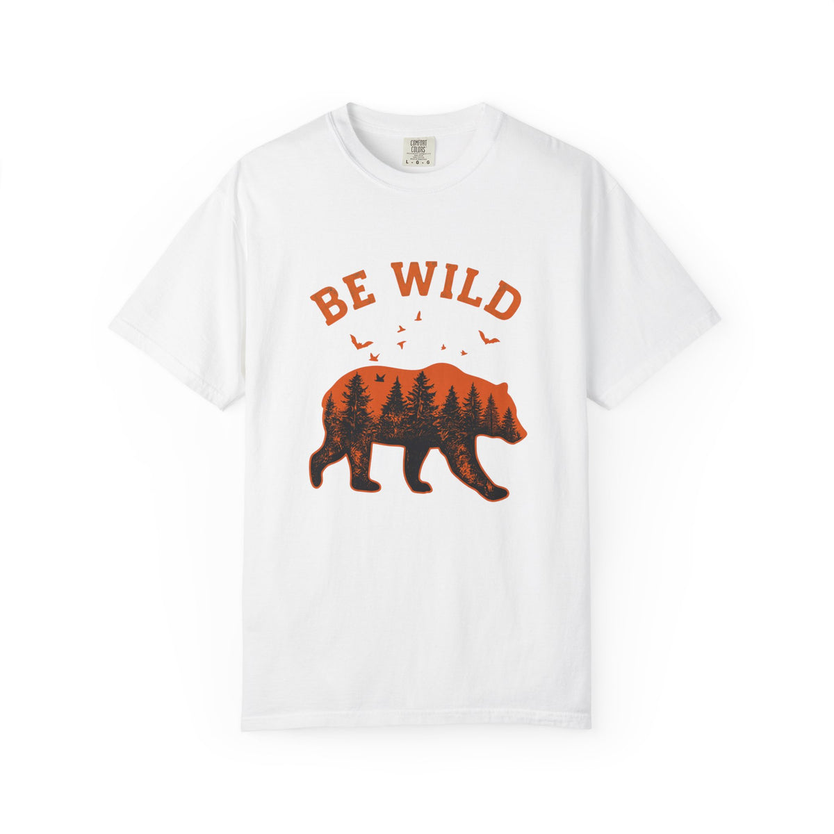 Be Wild Bear T-Shirt — Outdoor Adventure Graphic Tee