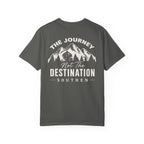 Journey Mountain T-Shirt — “The Journey, Not The Destination” Graphic Tee
