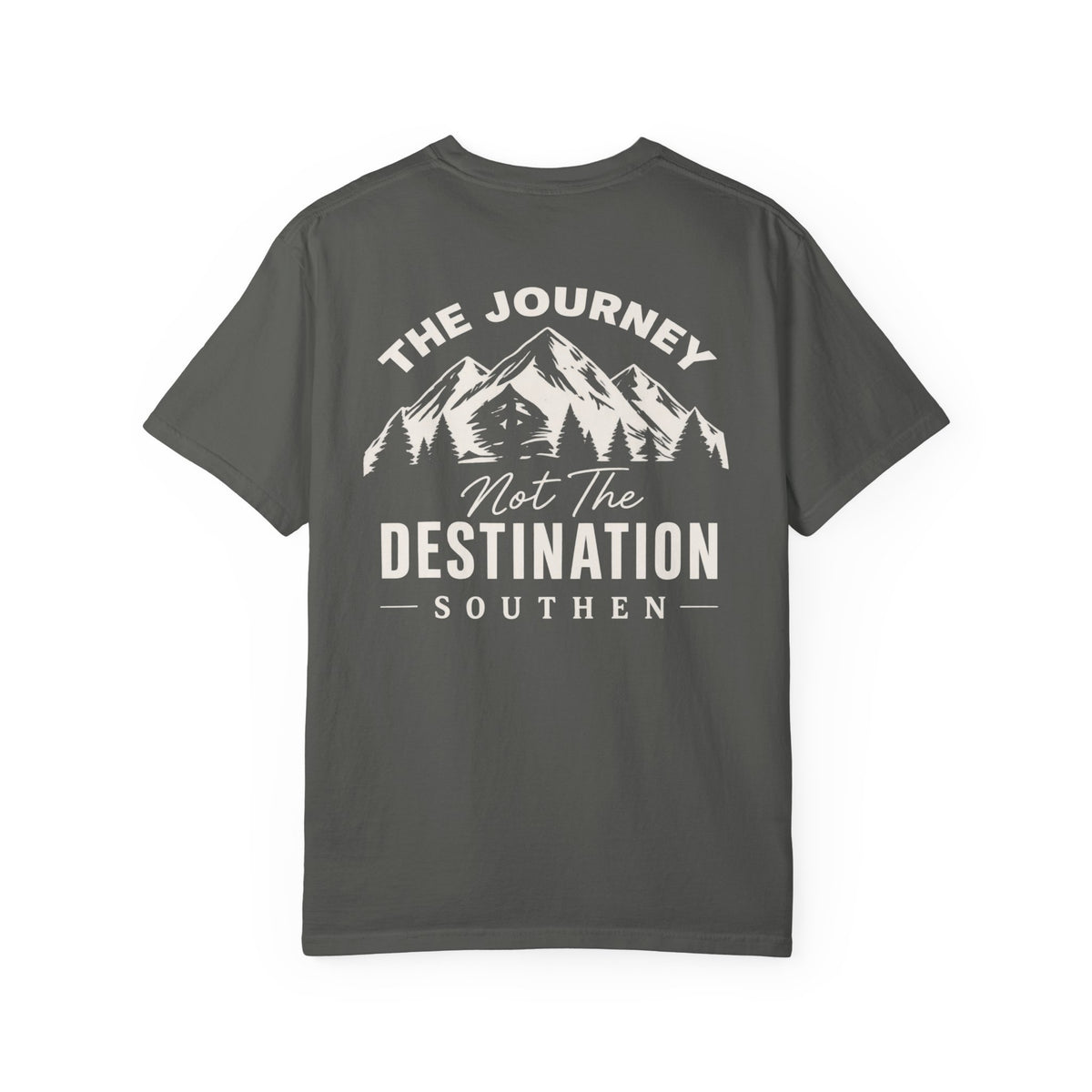 Journey Mountain T-Shirt — “The Journey, Not The Destination” Graphic Tee