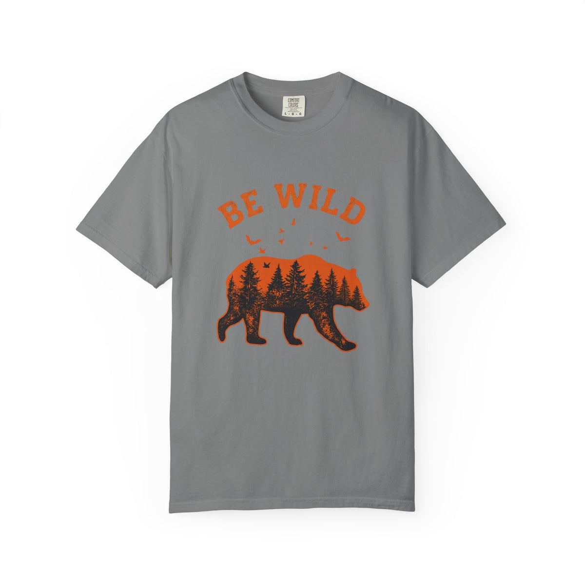 Be Wild Bear T-Shirt — Outdoor Adventure Graphic Tee