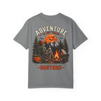 Adventure Is Out There Camping T-Shirt — Southern Outdoor Halloween Vibes
