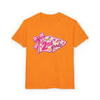 2nd Grade Girls T‑Shirt — Pink Pencil Pennant Back to School Tee