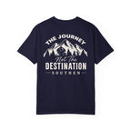 Journey Mountain T-Shirt — “The Journey, Not The Destination” Graphic Tee