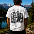 Vintage Hiking Bear Graphic Tee