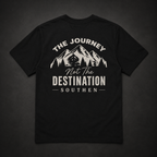 Journey Mountain T-Shirt — “The Journey, Not The Destination” Graphic Tee