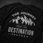 Journey Mountain T-Shirt — “The Journey, Not The Destination” Graphic Tee